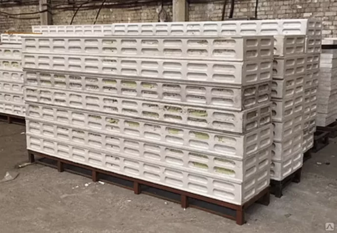 Панели стеновые 2960х645х200мм (1.91 м2)