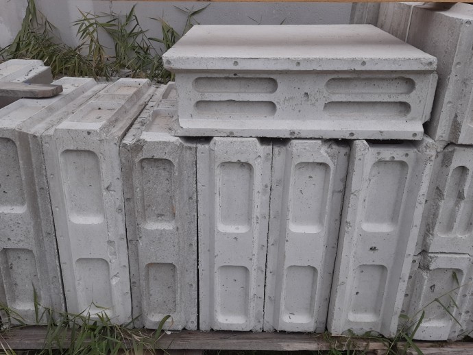 Блоки стеновые 645х645х200 мм (0.416 м2)