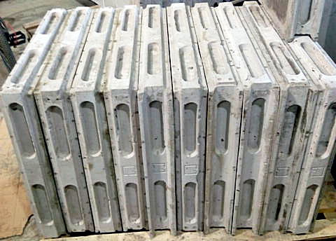 Блоки стеновые 645х645х100 мм (0.416 м2)